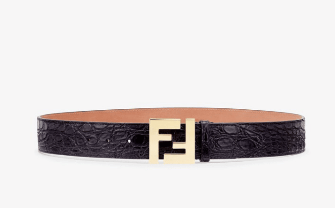 حزام Black caiman من أفضل موديلات حزام فندي الرجالي 2022